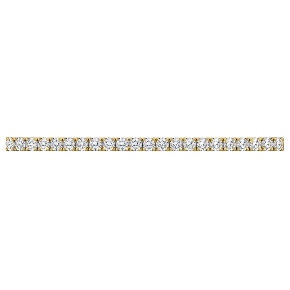 7 ct. T.W. Lab-Grown Diamond Round Tennis Bracelet in Sterling Silver or 14K Gold over Silver