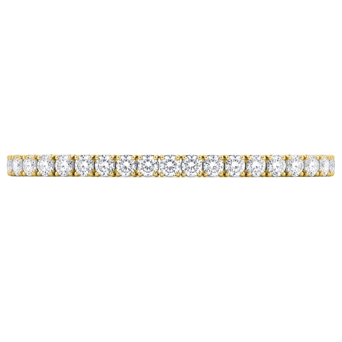 10 ct. T.W. Lab-Grown Diamond Round Tennis Bracelet in Sterling Silver & 14K Gold over Silver