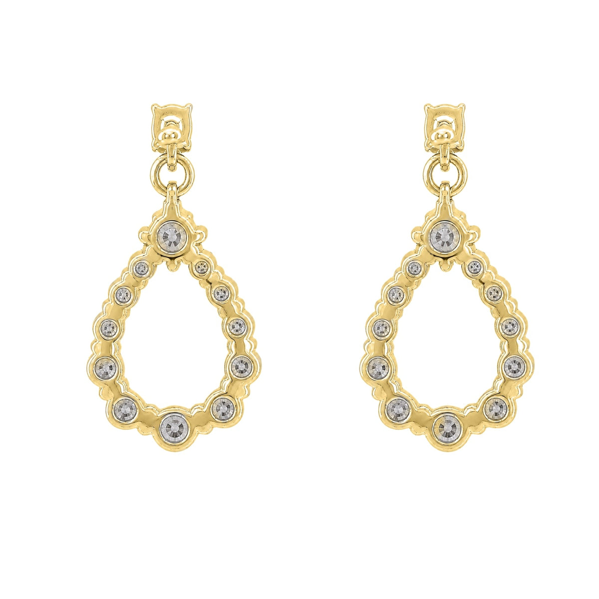2 ct. T.W. Lab-Grown Diamond Round Drop Earrings in Sterling Silver or 14K Gold over Silver