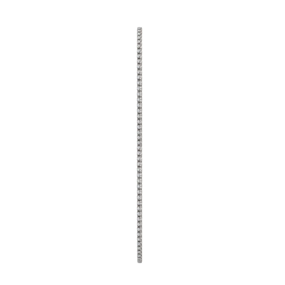 7 ct. T.W. Lab-Grown Diamond Round Tennis Necklace in Sterling Silver or 14K Gold over Silver