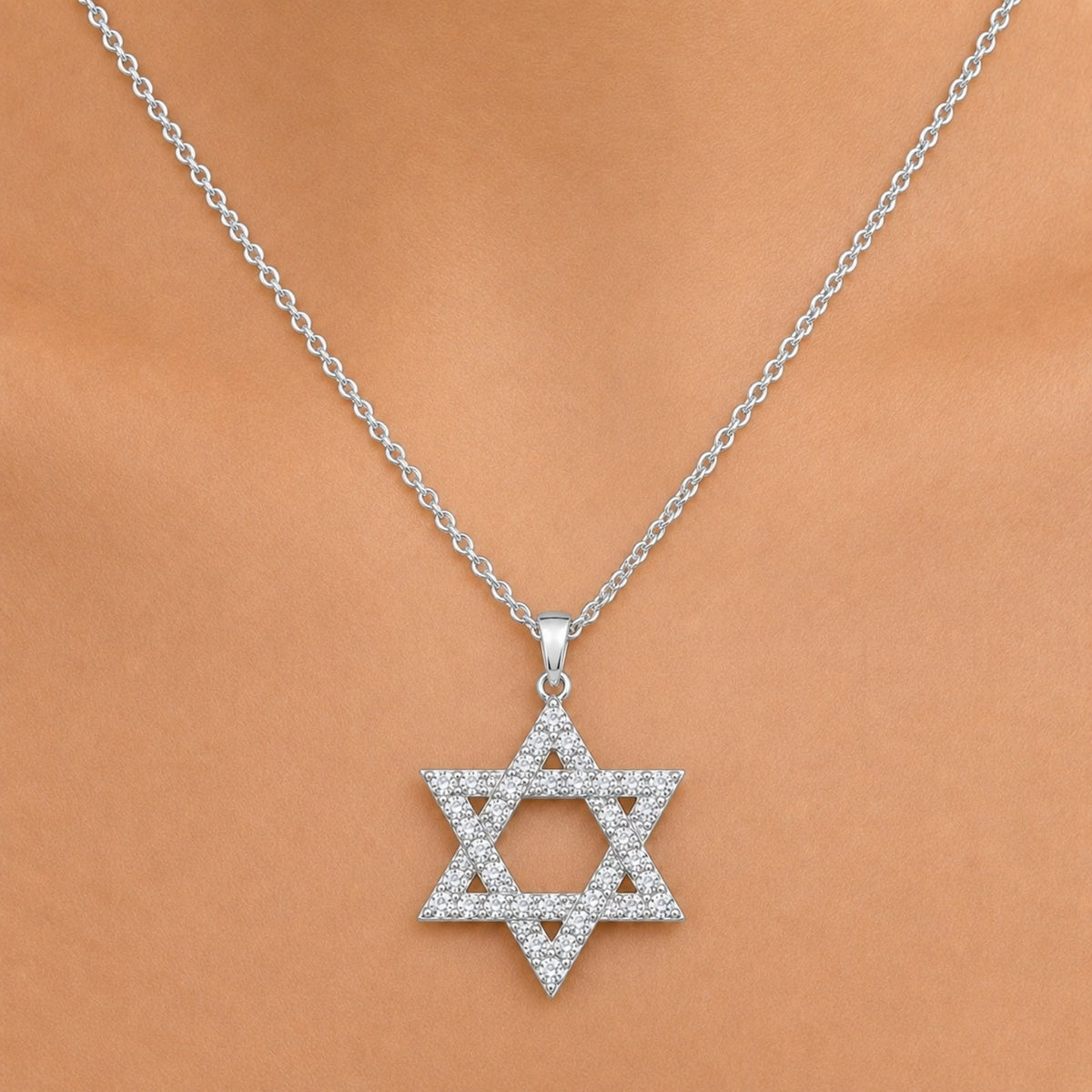 2 ct. T.W. Lab-Grown Diamond Round Pendant Necklace in Sterling Silver or 14K Gold over Silver