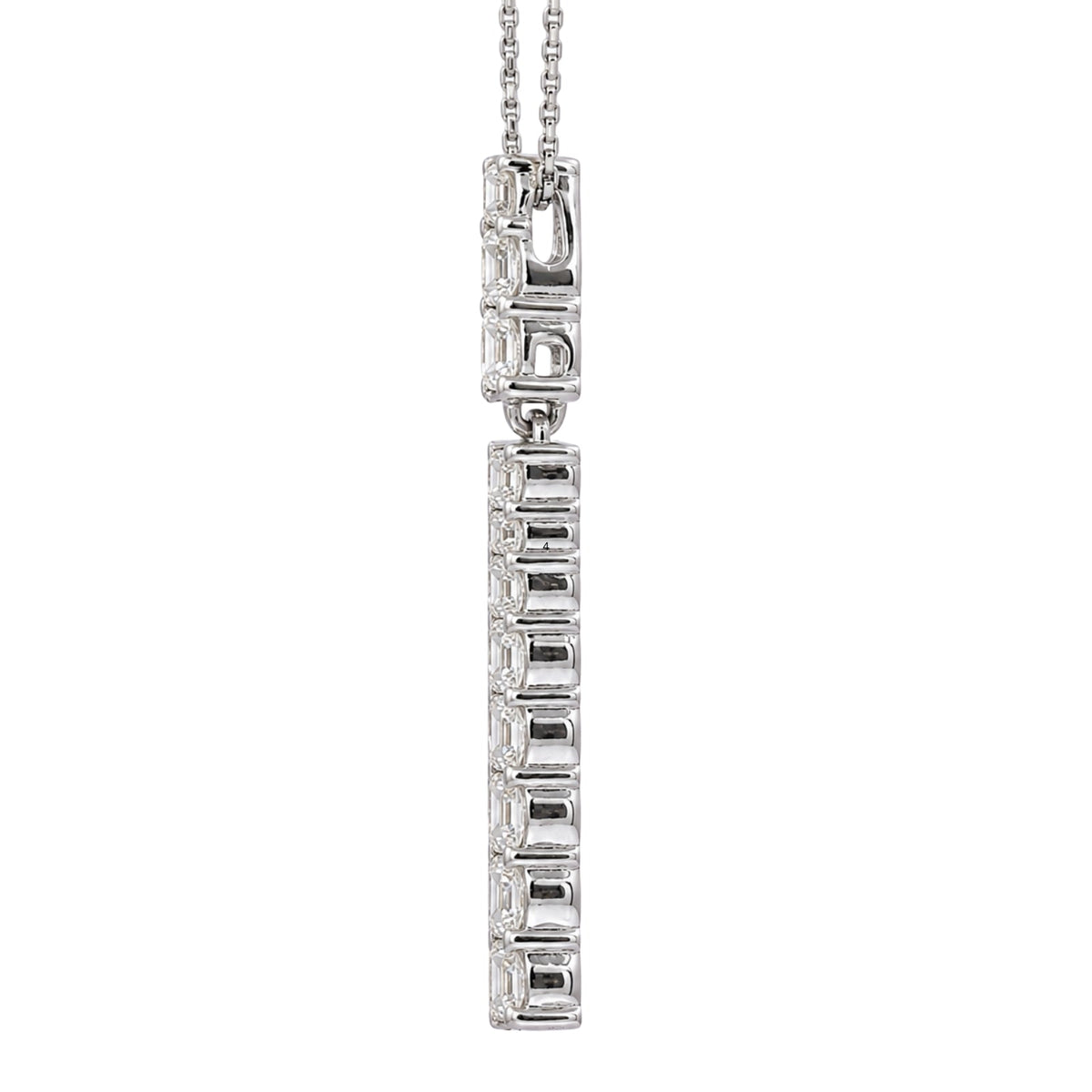 2 ct. T.W. Lab-Grown Diamond Round Pendant Necklace in Sterling Silver or 14K Gold over Silver