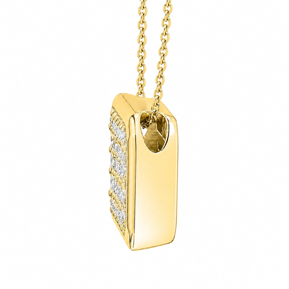 2 ct. T.W. Lab-Grown Diamond Round Cluster Pendant Necklace in Sterling Silver or 14K Gold over Silver