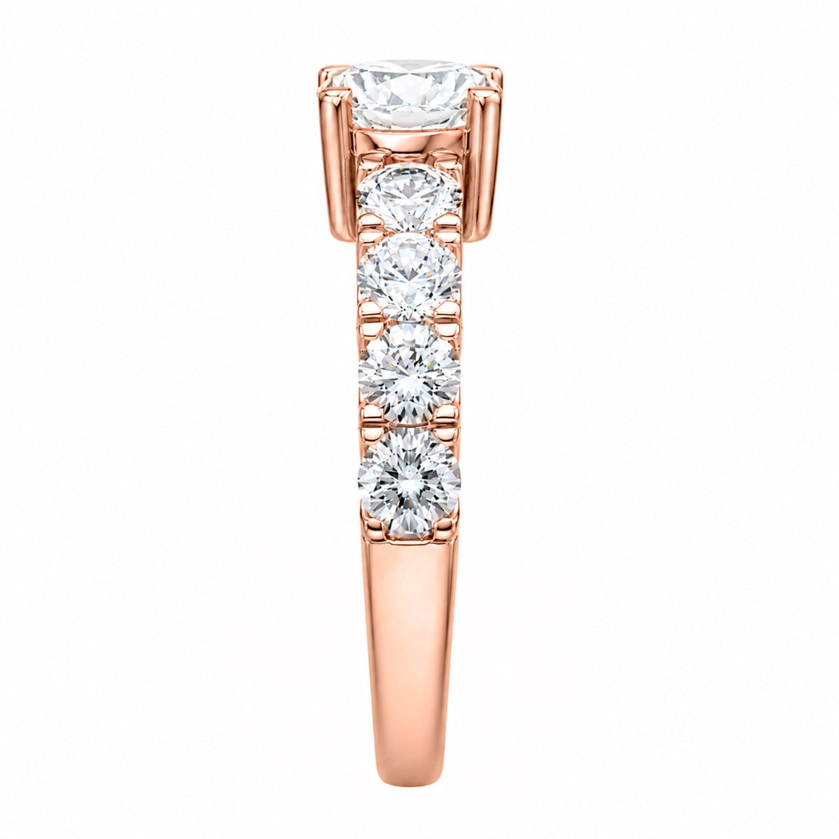 2 ct. T.W. Lab-Grown Diamond Round Engagement Ring in 14K White Gold or 14K Yellow Gold