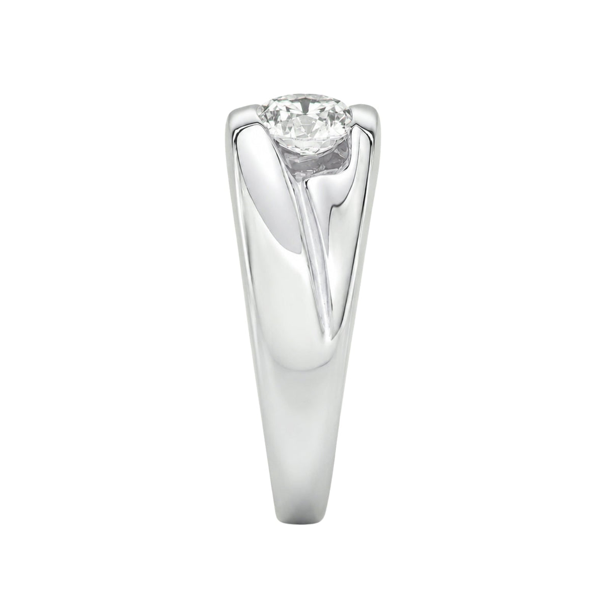 1 ct. T.W. Lab-Grown Diamond Round Engagement Ring in 14K White Gold or 14K Yellow Gold