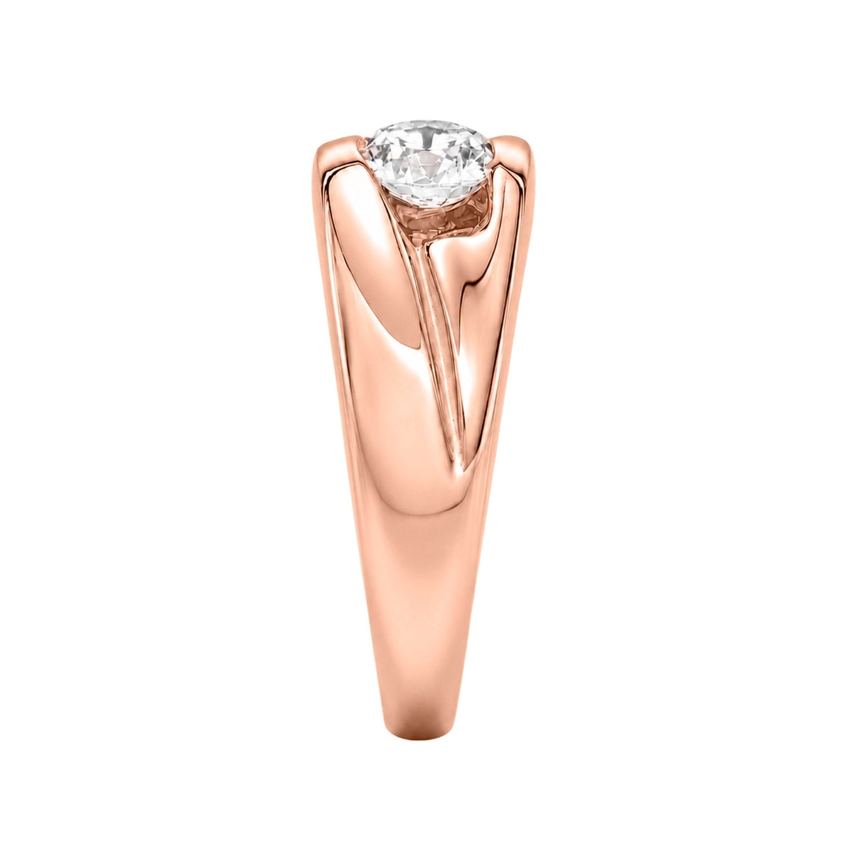1 ct. T.W. Lab-Grown Diamond Round Engagement Ring in 14K White Gold or 14K Yellow Gold