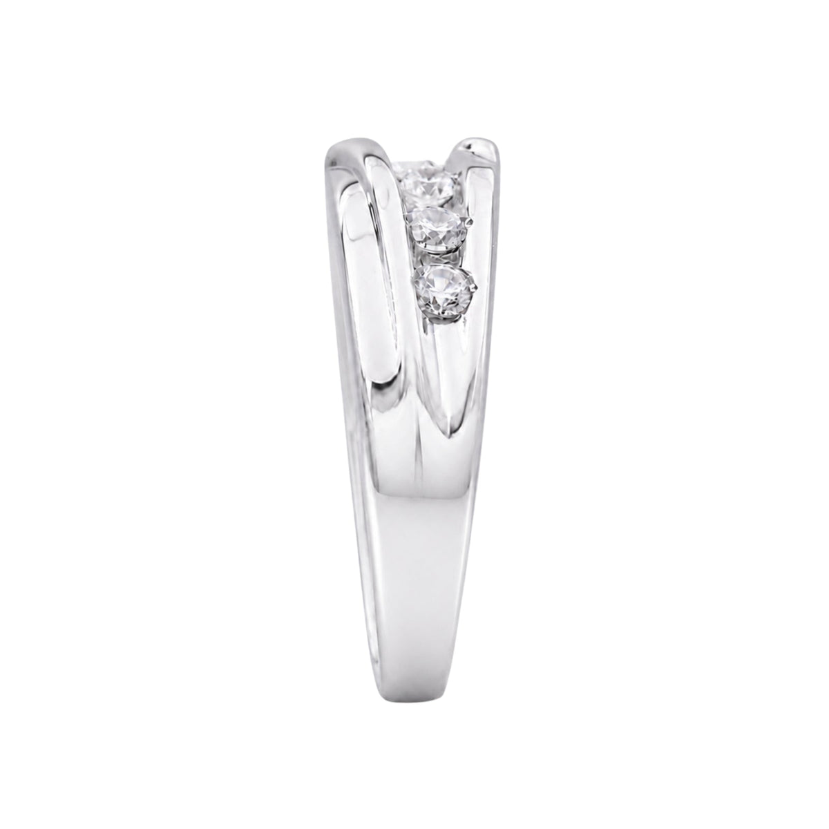 1 ct. T.W. Lab-Grown Diamond Round Seven-Stone Engagement Ring in 14K White Gold or 14K Yellow Gold