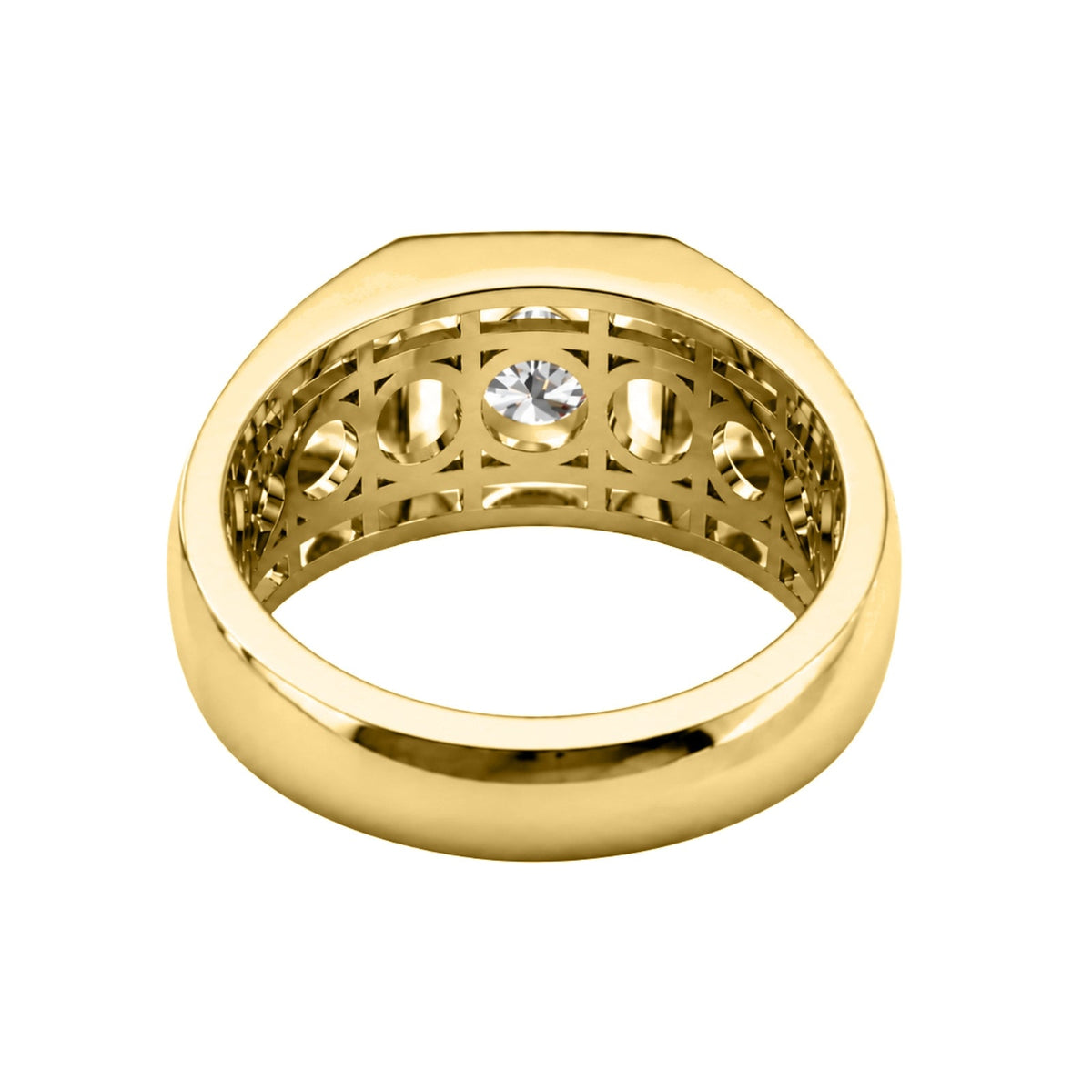1 ct. T.W. Lab-Grown Diamond Round Engagement Ring in 14K White Gold or 14K Yellow Gold