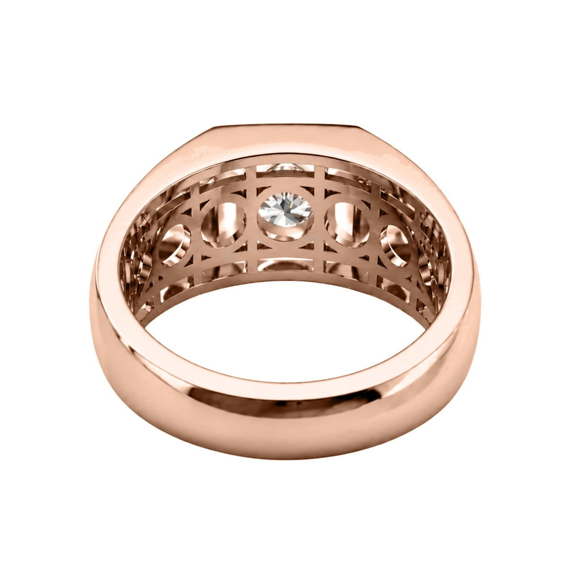 1 ct. T.W. Lab-Grown Diamond Round Engagement Ring in 14K White Gold or 14K Yellow Gold