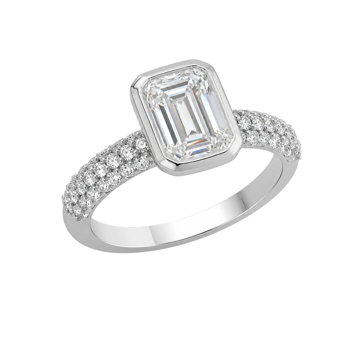 1.5 ct. T.W. Lab-Grown Diamond Round Solitaire Wedding Ring in 14K White Gold or 14K Yellow Gold