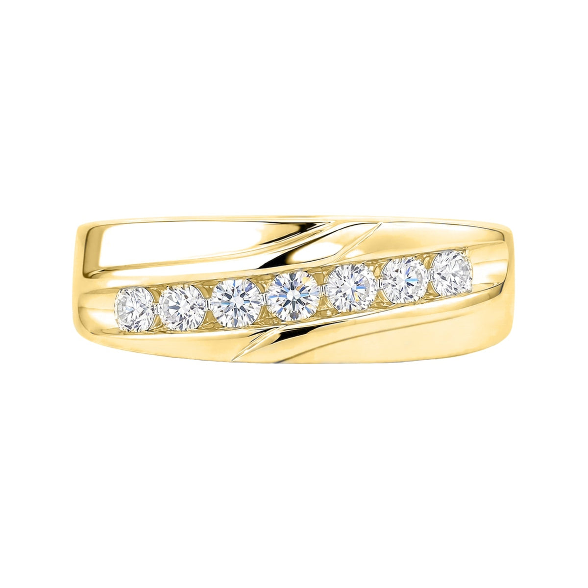 1 ct. T.W. Lab-Grown Diamond Round Engagement Ring in Sterling Silver or 14K Gold over Silver