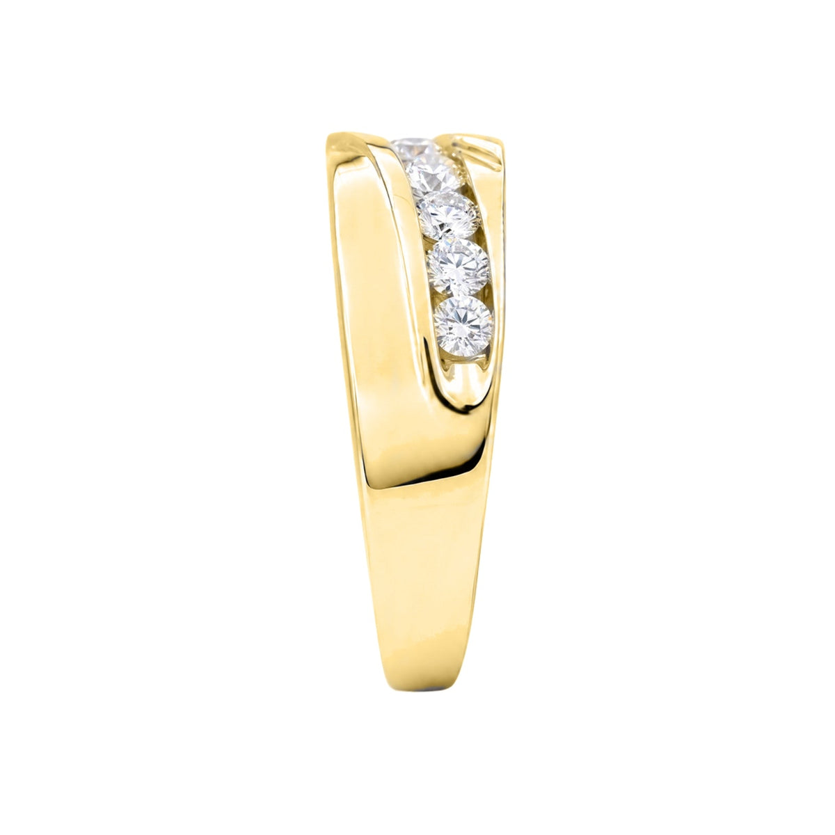 1 ct. T.W. Lab-Grown Diamond Round Engagement Ring in Sterling Silver or 14K Gold over Silver