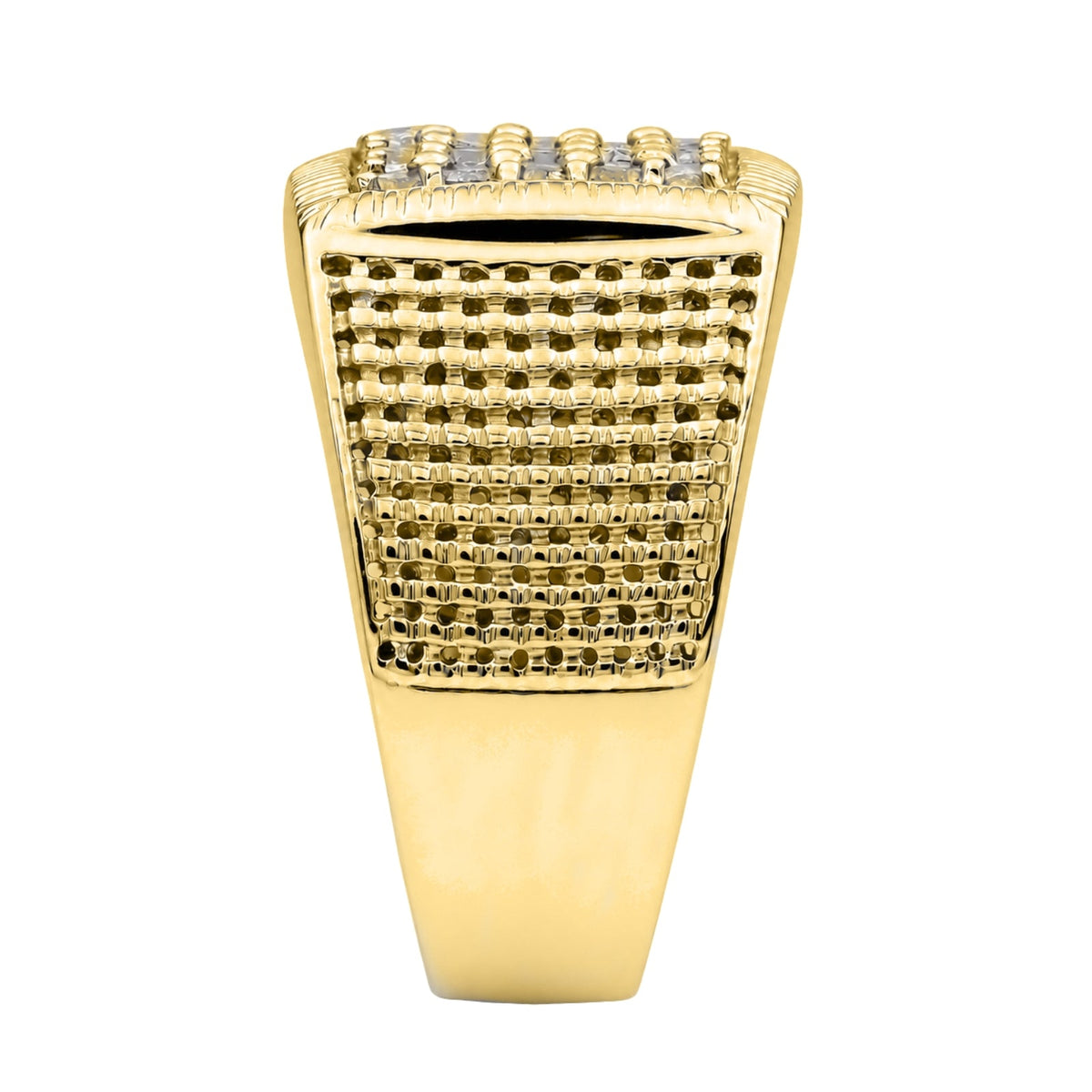 1 ct. T.W. Lab-Grown Diamond Round Engagement Ring in Sterling Silver or 14K Gold over Silver