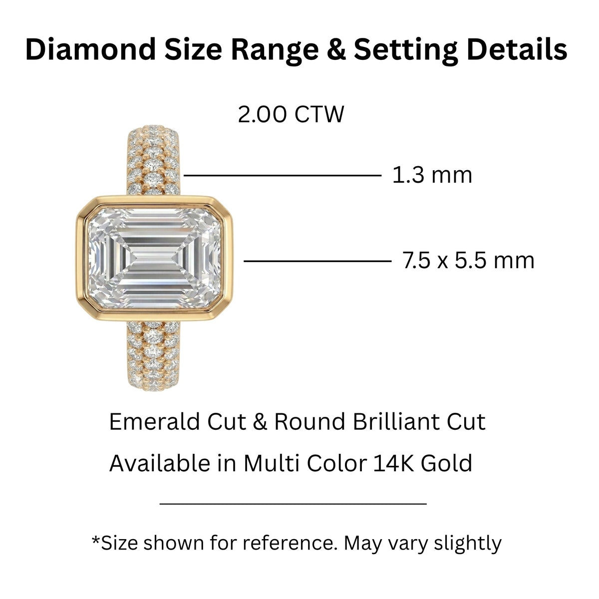 1.5 ct. T.W. Lab-Grown Diamond Round Solitaire Wedding Ring in 14K White Gold or 14K Yellow Gold