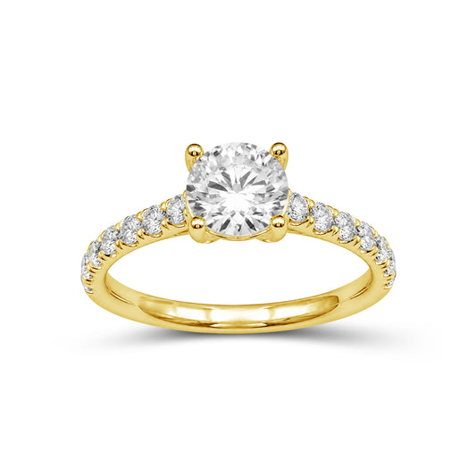 1.50 ct. T.W. Lab-Grown Diamond Ring in 10K White Gold or 10K Yellow Gold