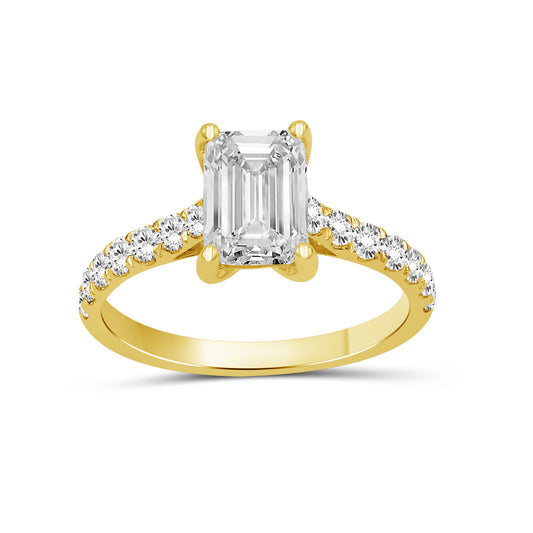 1.50 ct. T.W. Lab-Grown Diamond Ring in 10K White Gold or 10K Yellow Gold