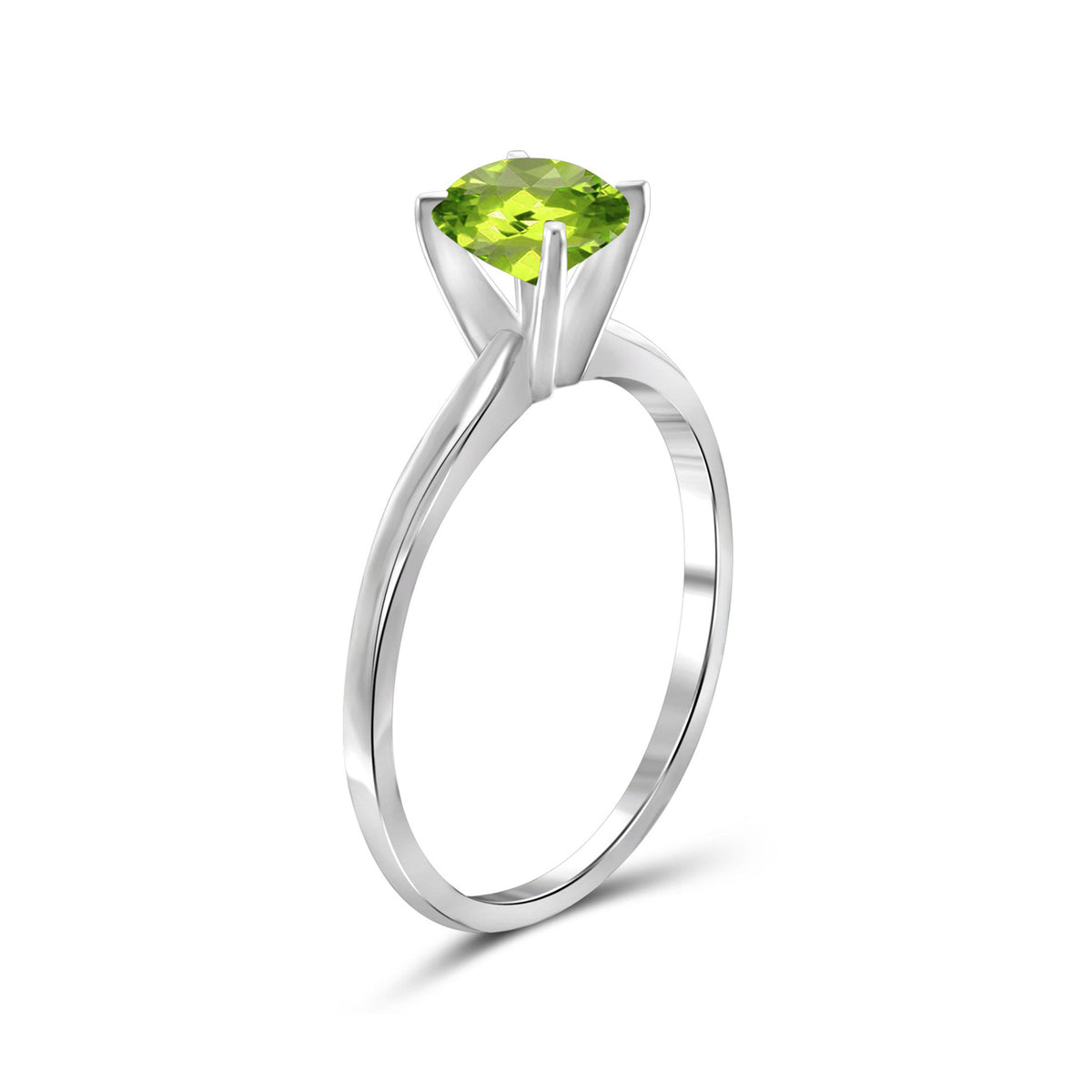 3/4 ct. T.G.W. Peridot Ring in Sterling Silver
