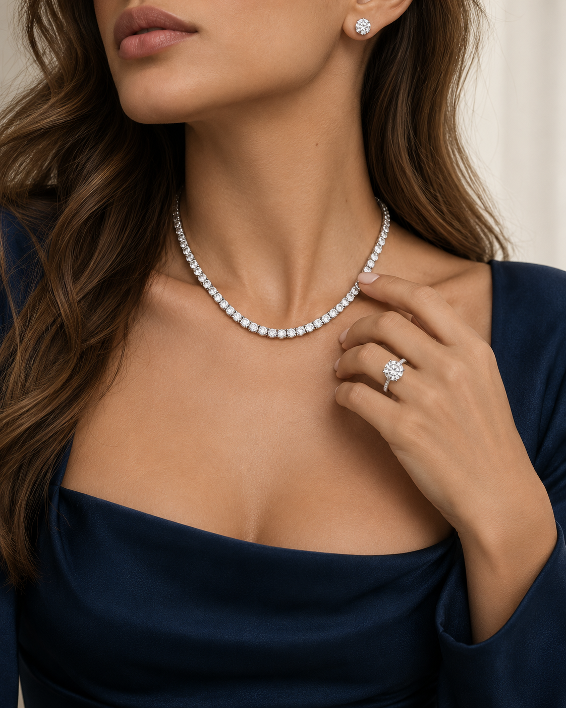 Lab-grown diamond jewelry