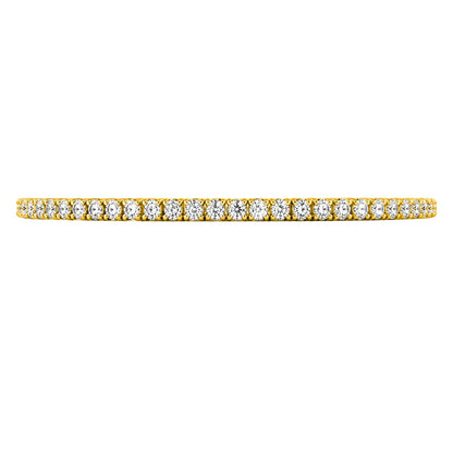 Lab-Grown Diamond Round Tennis Bracelet in 14K White Gold or 14K Yellow Gold