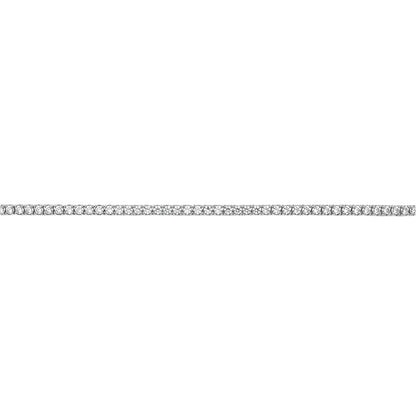 1 ct. T.W. Lab-Grown Diamond Round Tennis Bracelet in Sterling Silver