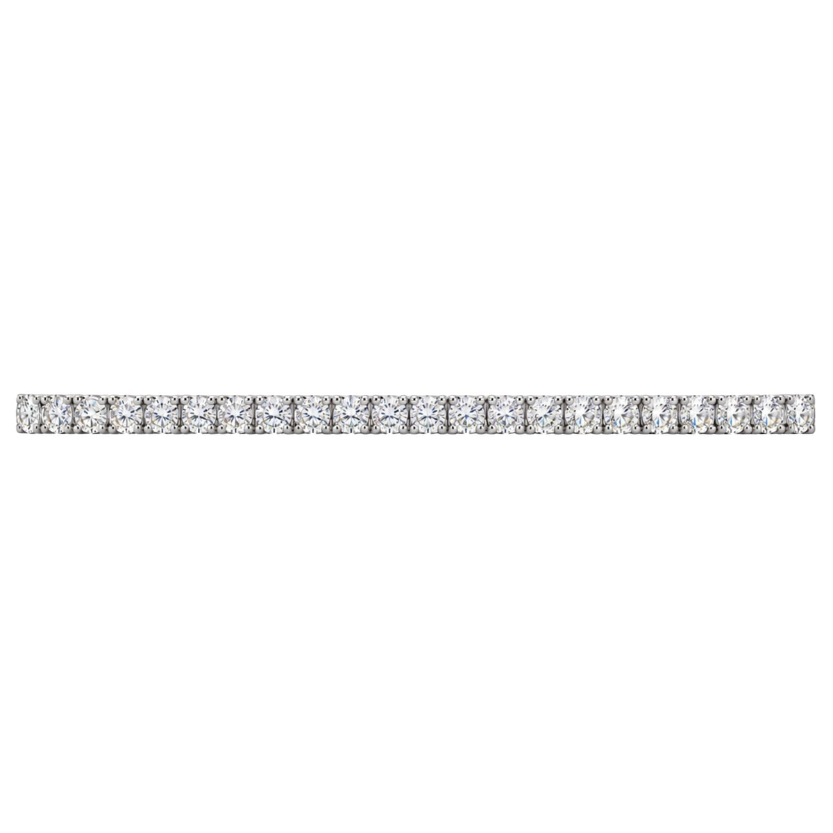 7 ct. T.W. Lab-Grown Diamond Round Tennis Bracelet in Sterling Silver or 14K Gold over Silver