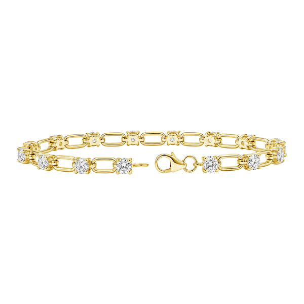 3.00 Carat T.W. Lab Grown Diamond Bracelet (Assorted colors)