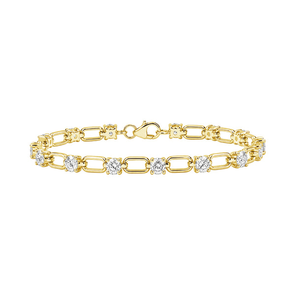 3.00 Carat T.W. Lab Grown Diamond Bracelet (Assorted colors)