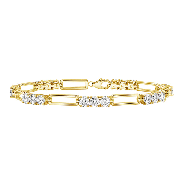 5.00 Carat T.W. Lab Grown Diamond Bracelet (Assorted colors)
