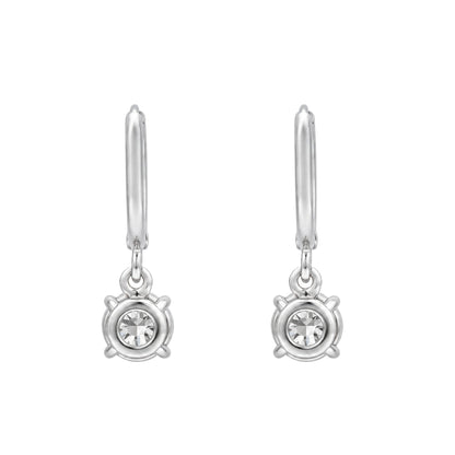 Lab-Grown Diamond Hoop Earrings in 14K White Gold or 14K Yellow Gold