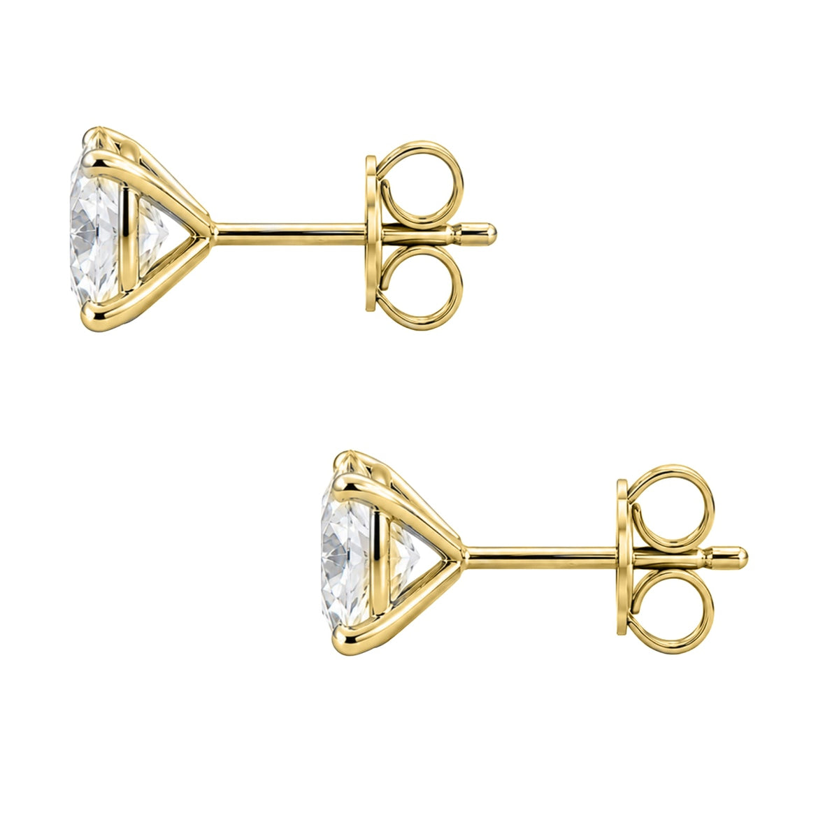 5 ct. T.W. Lab-Grown Diamond Round Stud Earrings in Sterling Silver or 14K Gold over Silver