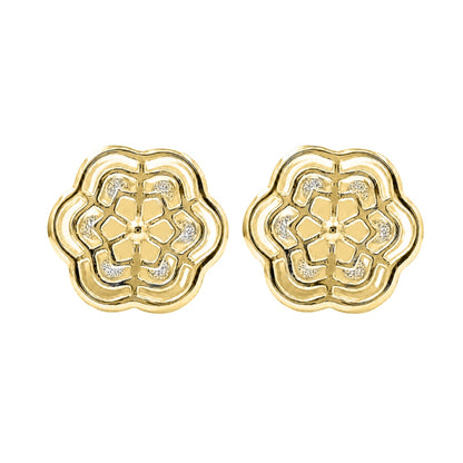 3 ct. T.W. Lab-Grown Diamond Round Cluster Earrings in Sterling Silver or 14K Gold over Silver