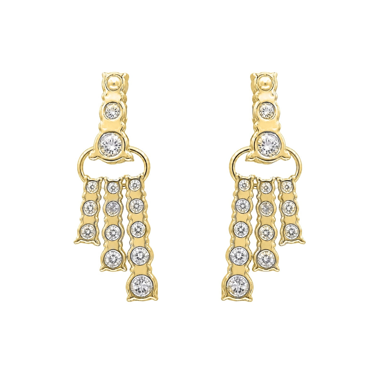 2 ct. T.W. Lab-Grown Diamond Round Drop Earrings in Sterling Silver or 14K Gold over Silver