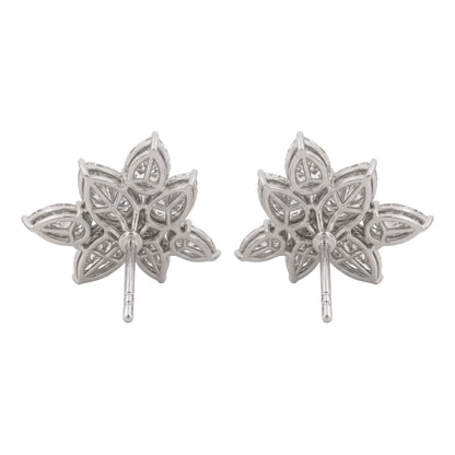 3 ct. T.W. Lab-Grown Diamond Pear-Marquise Stud Earrings in 14K White Gold or 14K Yellow Gold