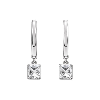 Lab-Grown Diamond Hoop Earrings in 14K White Gold or 14K Yellow Gold