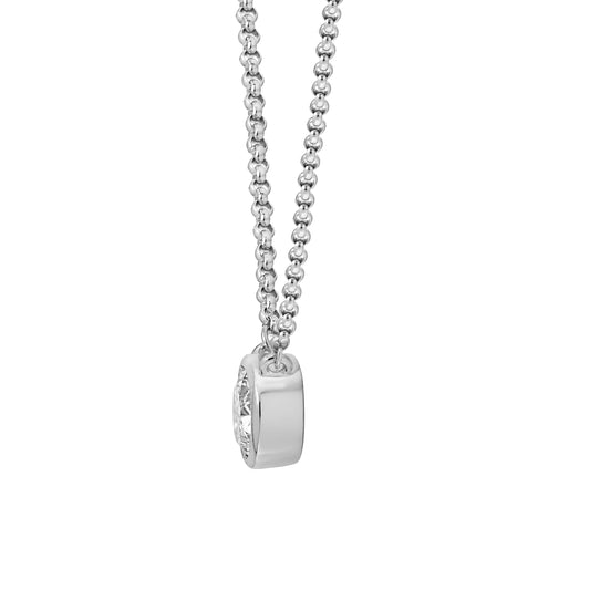 1 ct. T.W. Lab-Grown Diamond Pendant in Sterling Silver or Gold over Silver