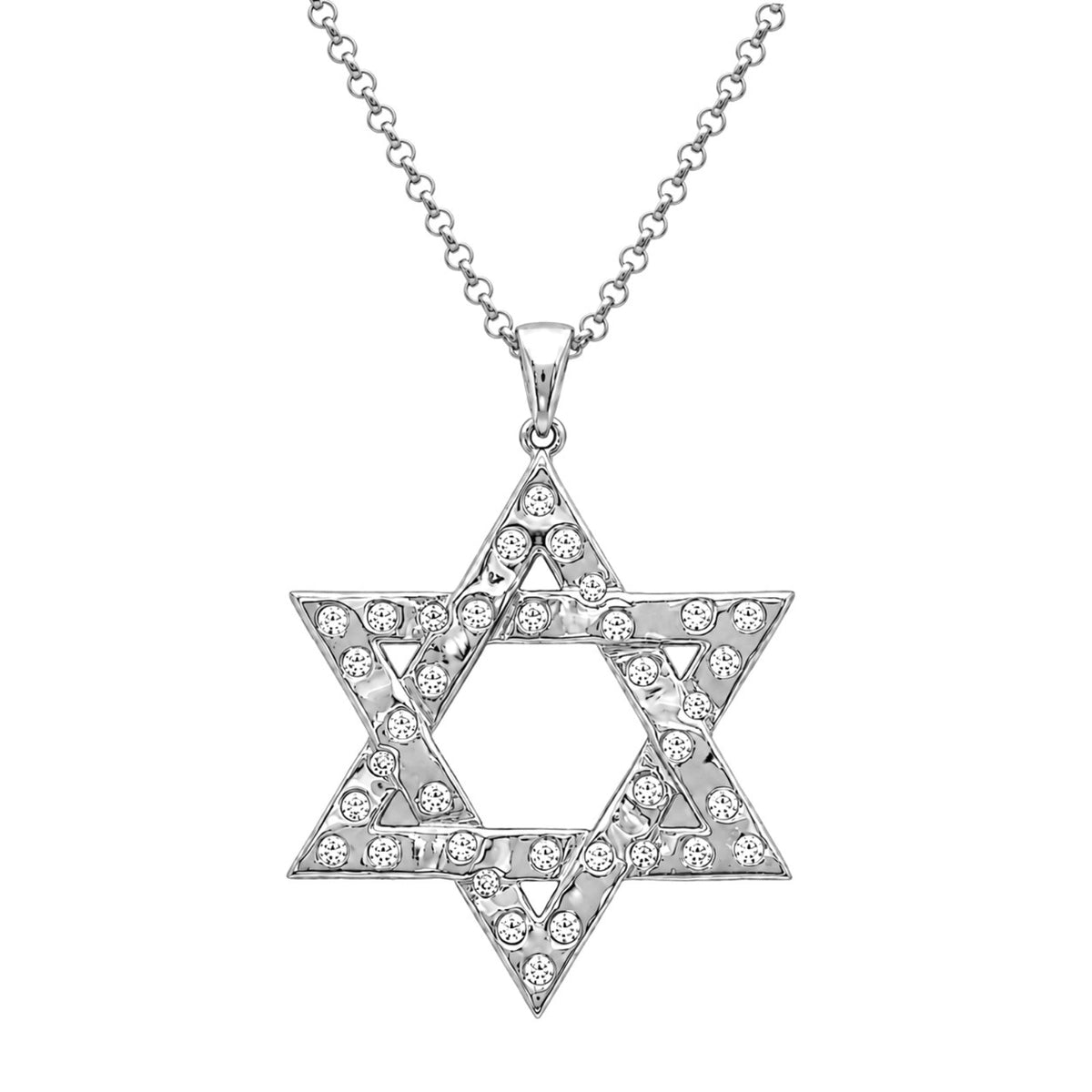 2 ct. T.W. Lab-Grown Diamond Round Pendant Necklace in Sterling Silver or 14K Gold over Silver