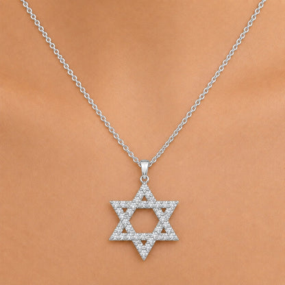 2 ct. T.W. Lab-Grown Diamond Round Pendant Necklace in Sterling Silver or 14K Gold over Silver