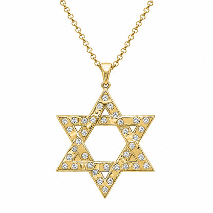 2 ct. T.W. Lab-Grown Diamond Round Pendant Necklace in Sterling Silver or 14K Gold over Silver