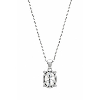 Lab-Grown Diamond Solitaire Pendant Necklace in 14K White Gold or 14K Yellow Gold