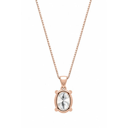 Lab-Grown Diamond Solitaire Pendant Necklace in 14K White Gold or 14K Yellow Gold