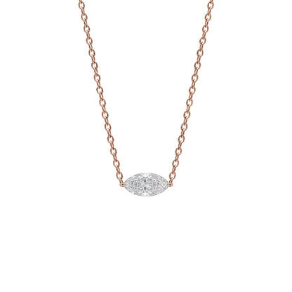 Lab-Grown Diamond Solitaire Pendant Necklace in 14K White Gold or 14K Yellow Gold