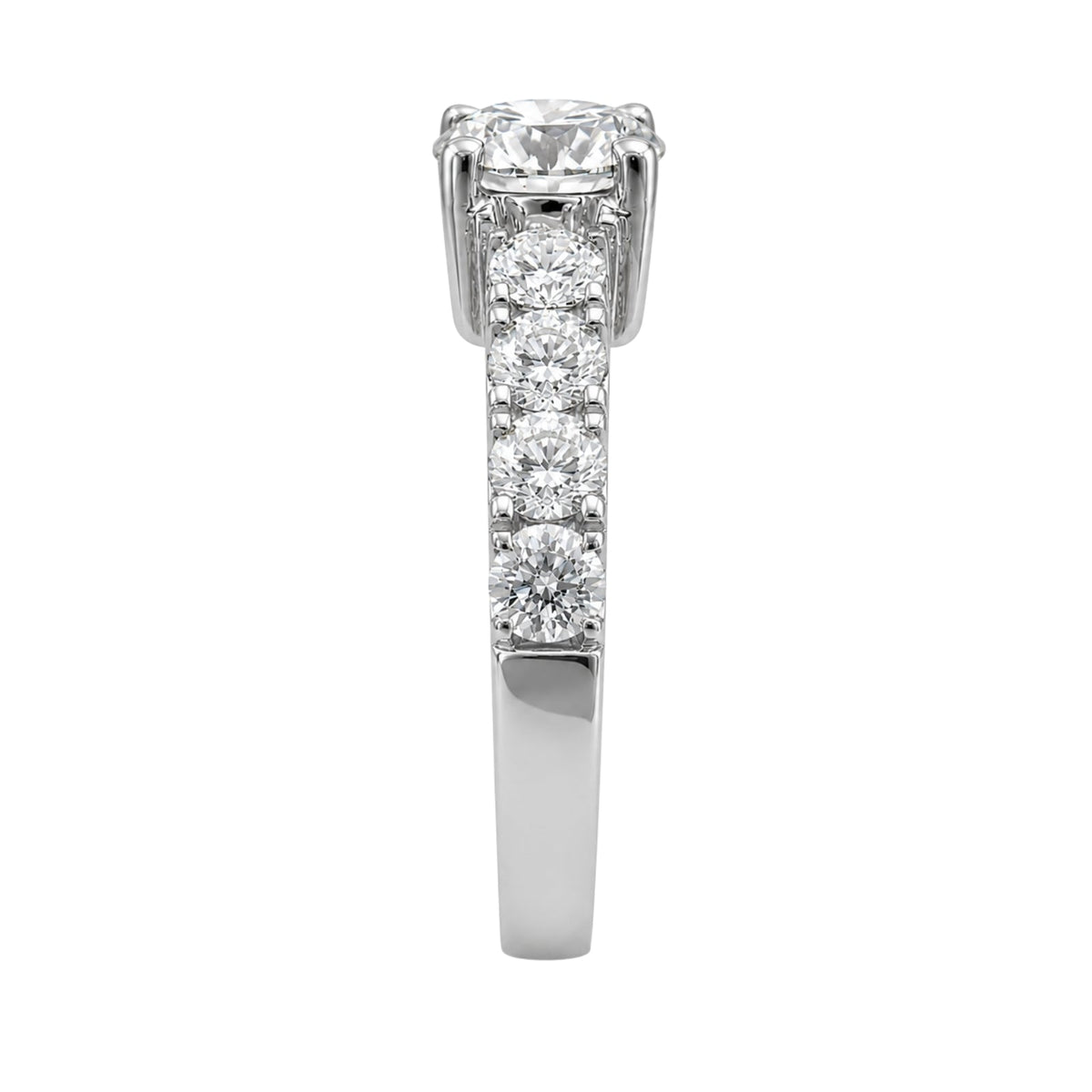 2 ct. T.W. Lab-Grown Diamond Round Engagement Ring in 14K White Gold or 14K Yellow Gold