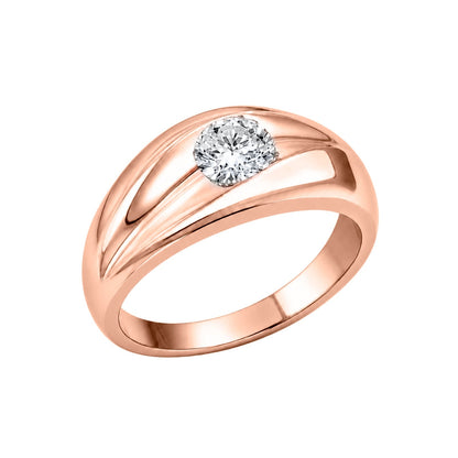 1 ct. T.W. Lab-Grown Diamond Round Engagement Ring in 14K White Gold or 14K Yellow Gold