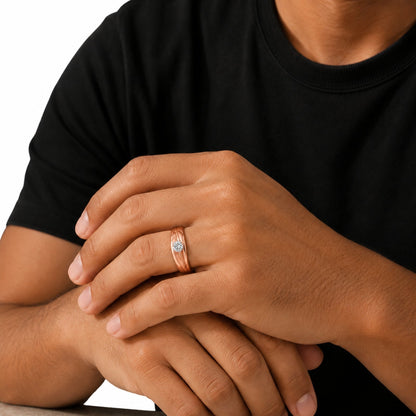 1 ct. T.W. Lab-Grown Diamond Round Engagement Ring in 14K White Gold or 14K Yellow Gold