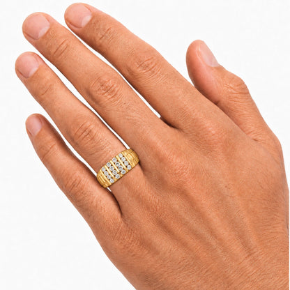 1 ct. T.W. Lab-Grown Diamond Round Engagement Ring in 14K White Gold or 14K Yellow Gold