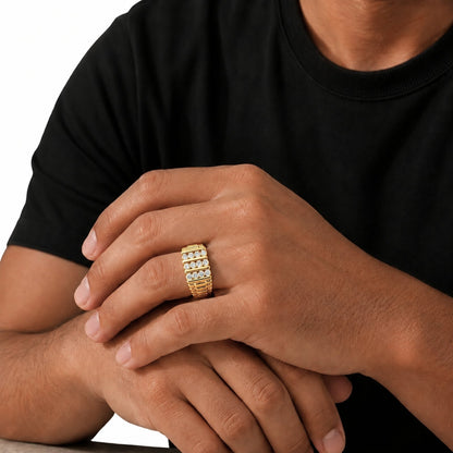 1 ct. T.W. Lab-Grown Diamond Round Engagement Ring in 14K White Gold or 14K Yellow Gold