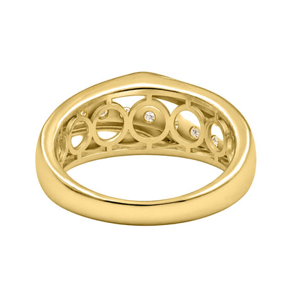 1 ct. T.W. Lab-Grown Diamond Round Seven-Stone Engagement Ring in 14K White Gold or 14K Yellow Gold