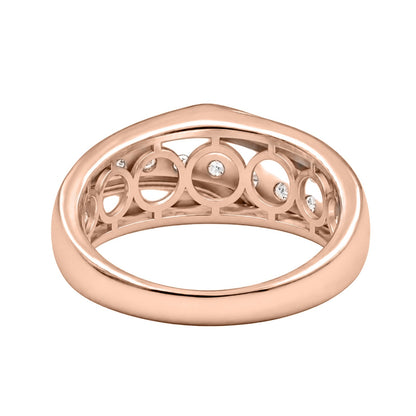 1 ct. T.W. Lab-Grown Diamond Round Seven-Stone Engagement Ring in 14K White Gold or 14K Yellow Gold