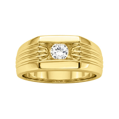 1 ct. T.W. Lab-Grown Diamond Round Engagement Ring in 14K White Gold or 14K Yellow Gold