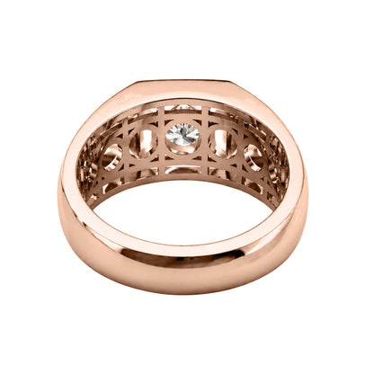 1 ct. T.W. Lab-Grown Diamond Round Engagement Ring in 14K White Gold or 14K Yellow Gold